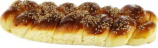 Braid bread with sesame 