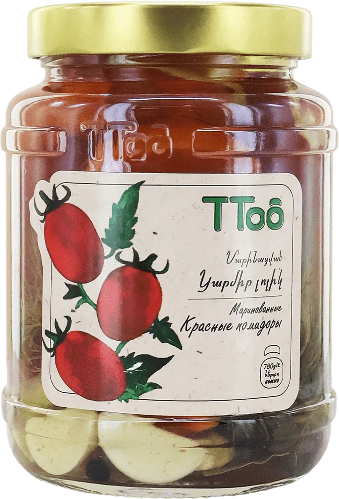 Marinated tomatoes "Ttoo" 780g
