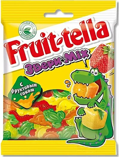 Fruit marmalade "Fruittella Zoomania" 70g