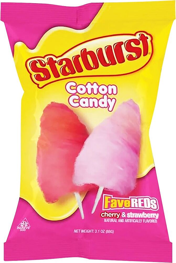 Cotton candy "Starburst" 88g
