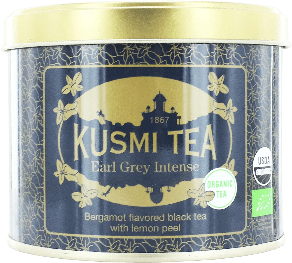 Black tea "Kusmi Earl Grey Intense Organic" 100g
