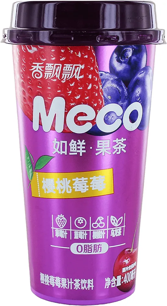 Cherry & raspberry iced tea "Meco" 400ml
