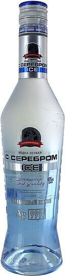 Օղի «С Серебром Ice» 0.5լ