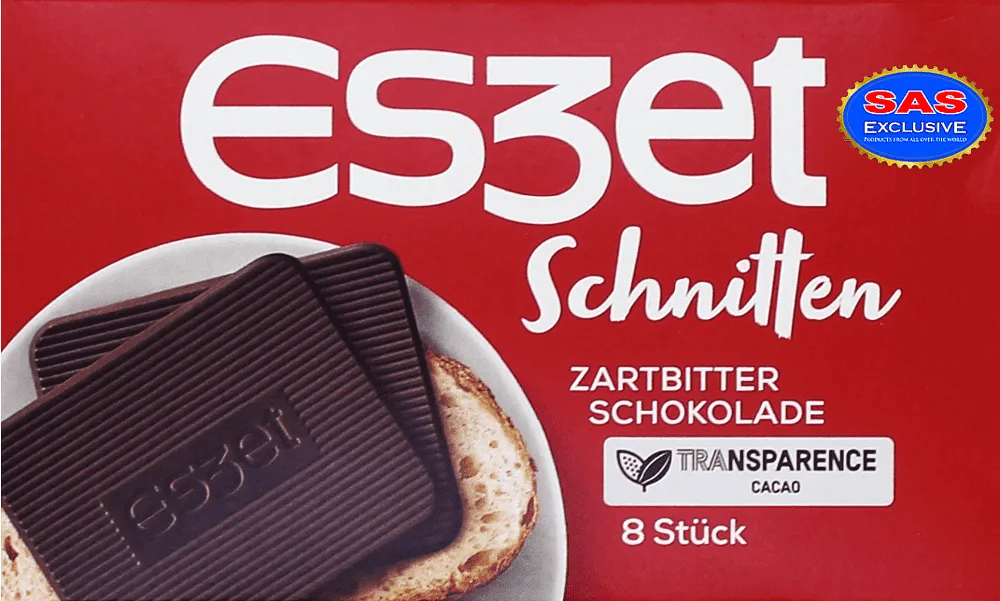 Bitter chocolate bar "Eszet Schnitten 50%" 75g
