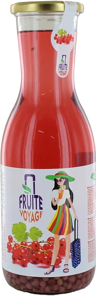 Redcurrant compote "Fruite Voyage" 1l 
