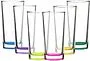 Glass "Luminarc Gladky Swing Lac Mix" 6 pcs