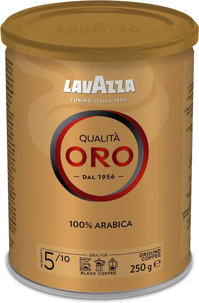 Ground coffee espresso "Lavazza Qualità Oro" 250g
