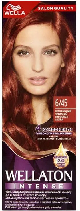 Hair dye "Wellaton" №6/45
