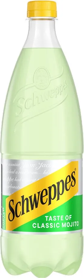 Refreshing drink "Schweppes Mojito" 1l 	