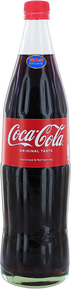 Освежающий газированный напиток "Coca Cola" 1л