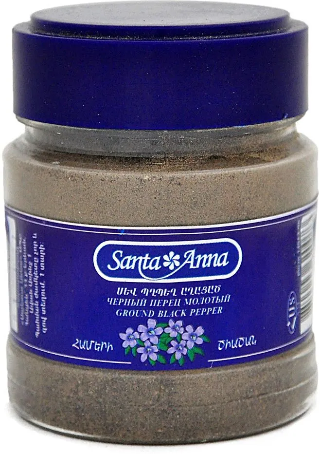 Black pepper ground "Santa Anna" 120g