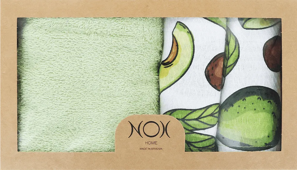 Kitchen and hand towel "Nox Home" 3 pcs