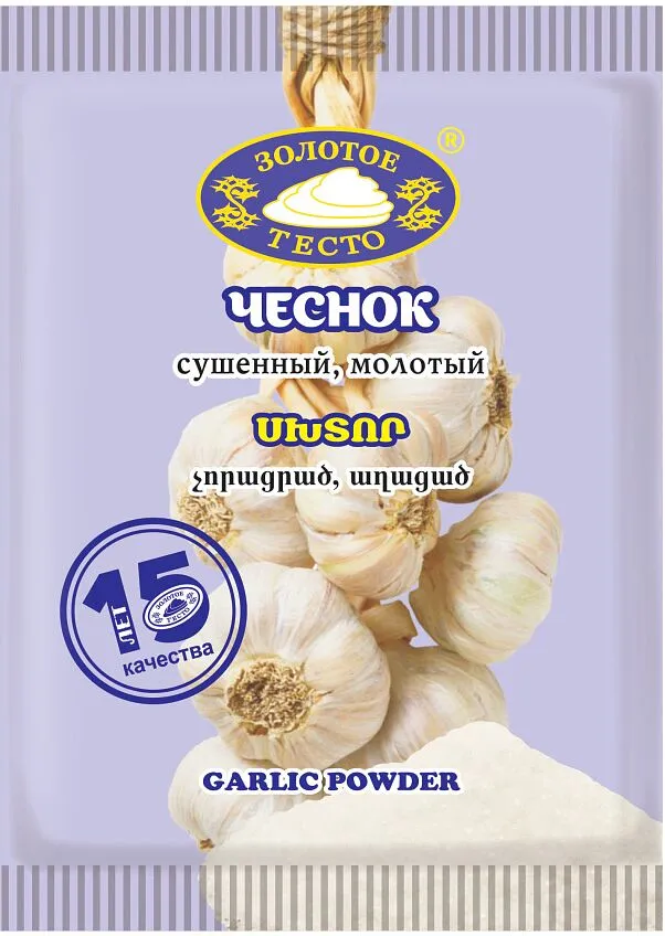 Garlic powder  "Zolotoe testo" 15g