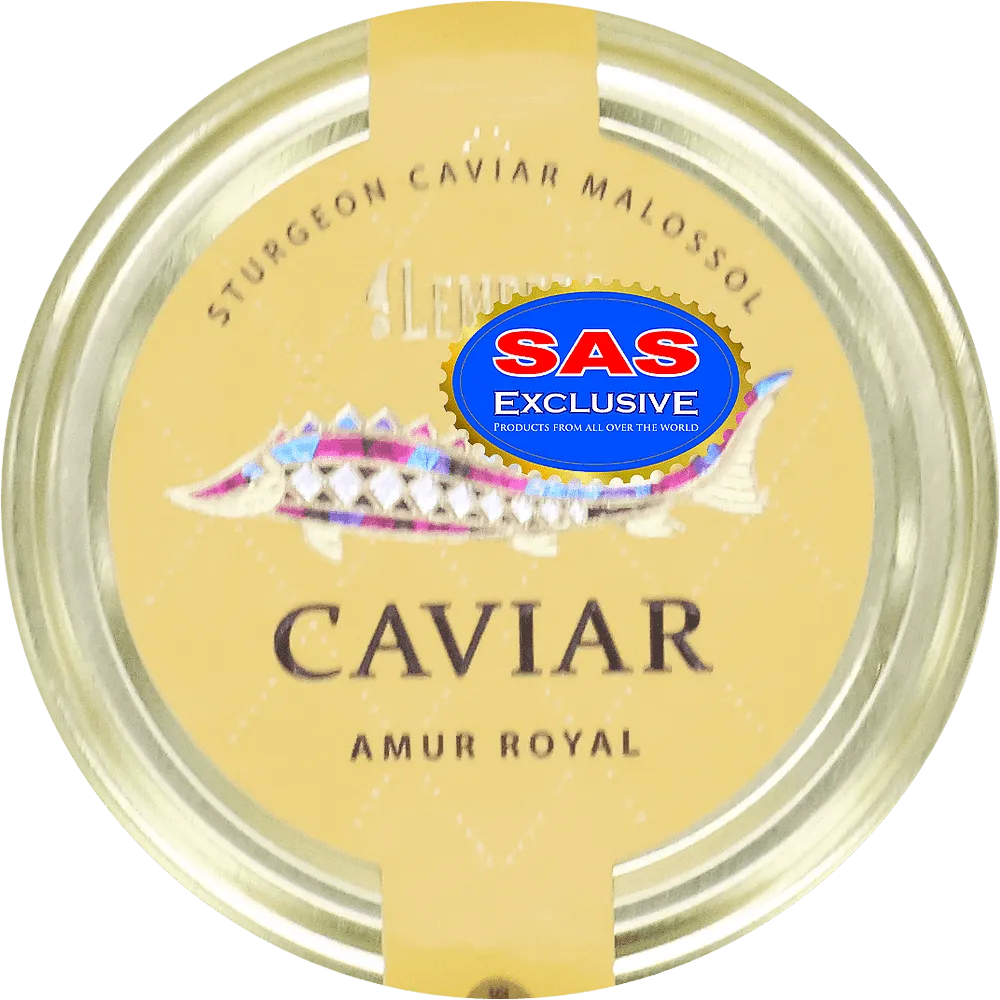Ձկնկիթ սև «Lemberg Caviar Amur Royal» 50գ
