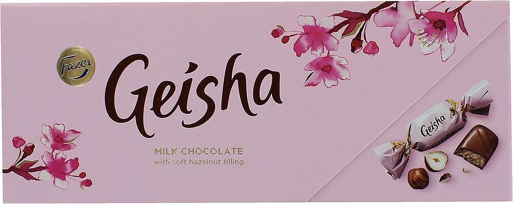 Набор шоколадных конфет "Fazer Geisha" 270г