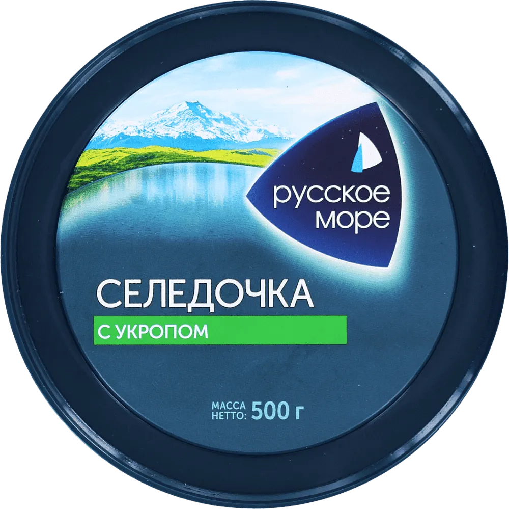 Ծովատառեխ սամիթով ձեթի մեջ «Русское море» 500գ 