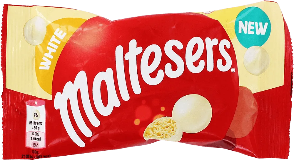 Chocolate dragee "Maltesers White" 30g