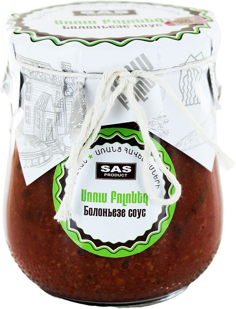 Bolognese sauce "SAS Product" 450g
