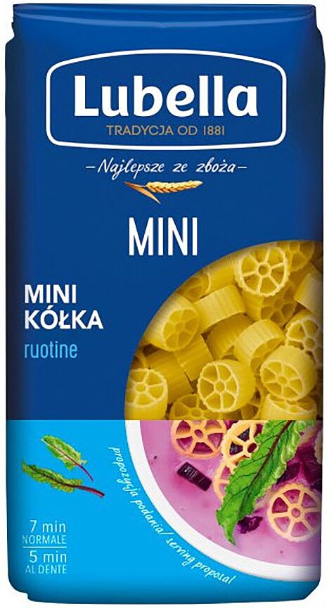 Pasta ''Lubella Mini Ruotine'' 400g
