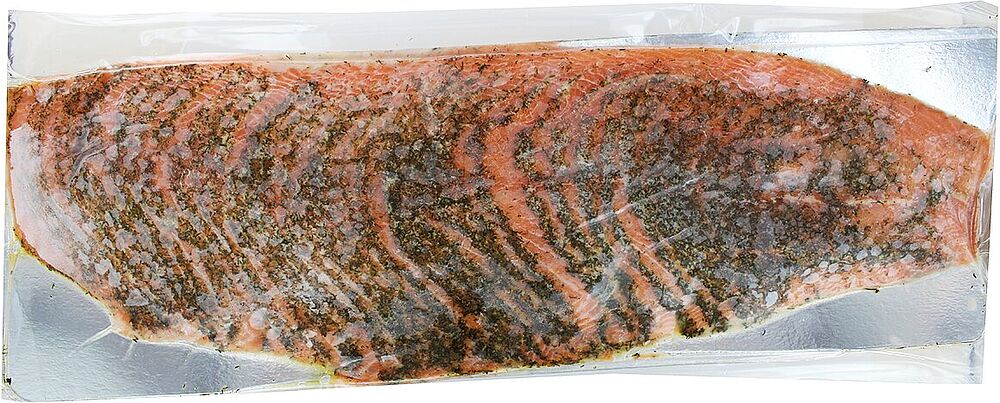 Salmon marinated-frozen 