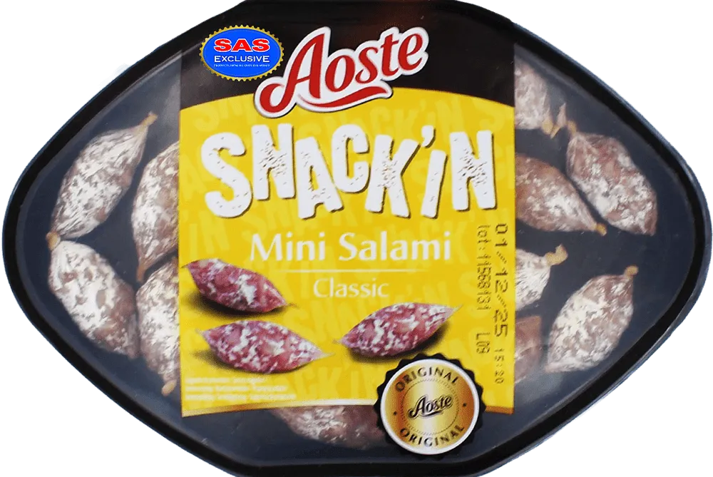 Salami sausage "Aoste Mini Classic" 120g
