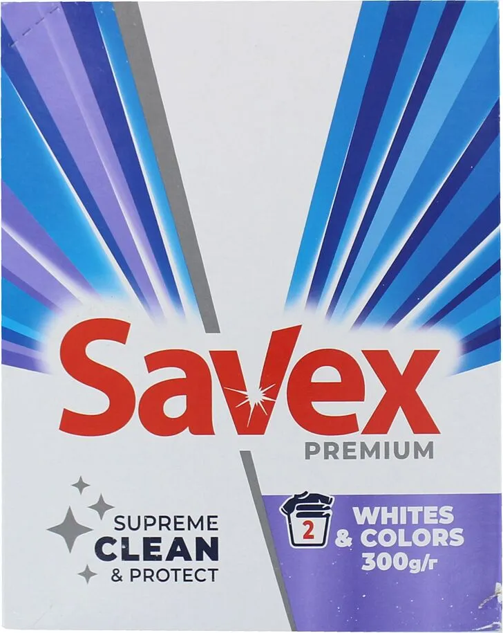 Լվացքի փոշի ունիվերսալ «Savex Premium» 300գ 
