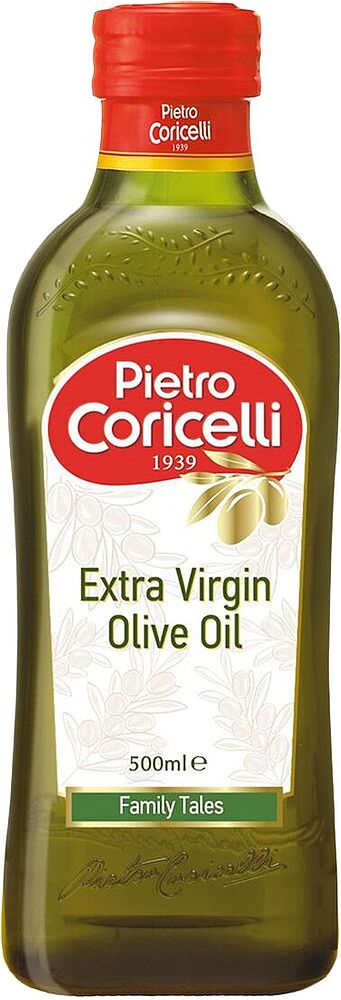 Масло оливковое "Pietro Coricelli extra virgin" 0.5л