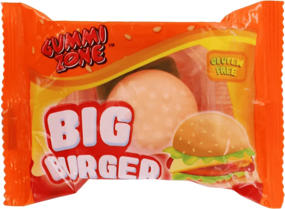 Jelly candy "Gummi Zone Big Burger" 28g
