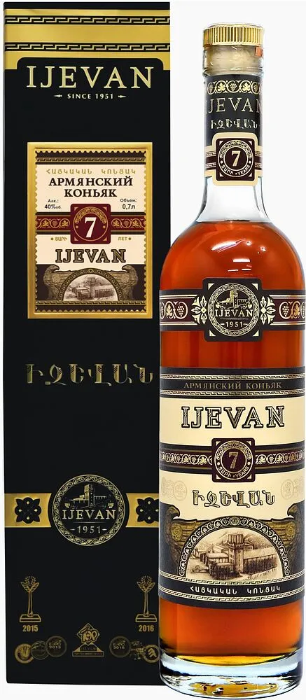 Cognac "Ijevan 7*" 0.5l