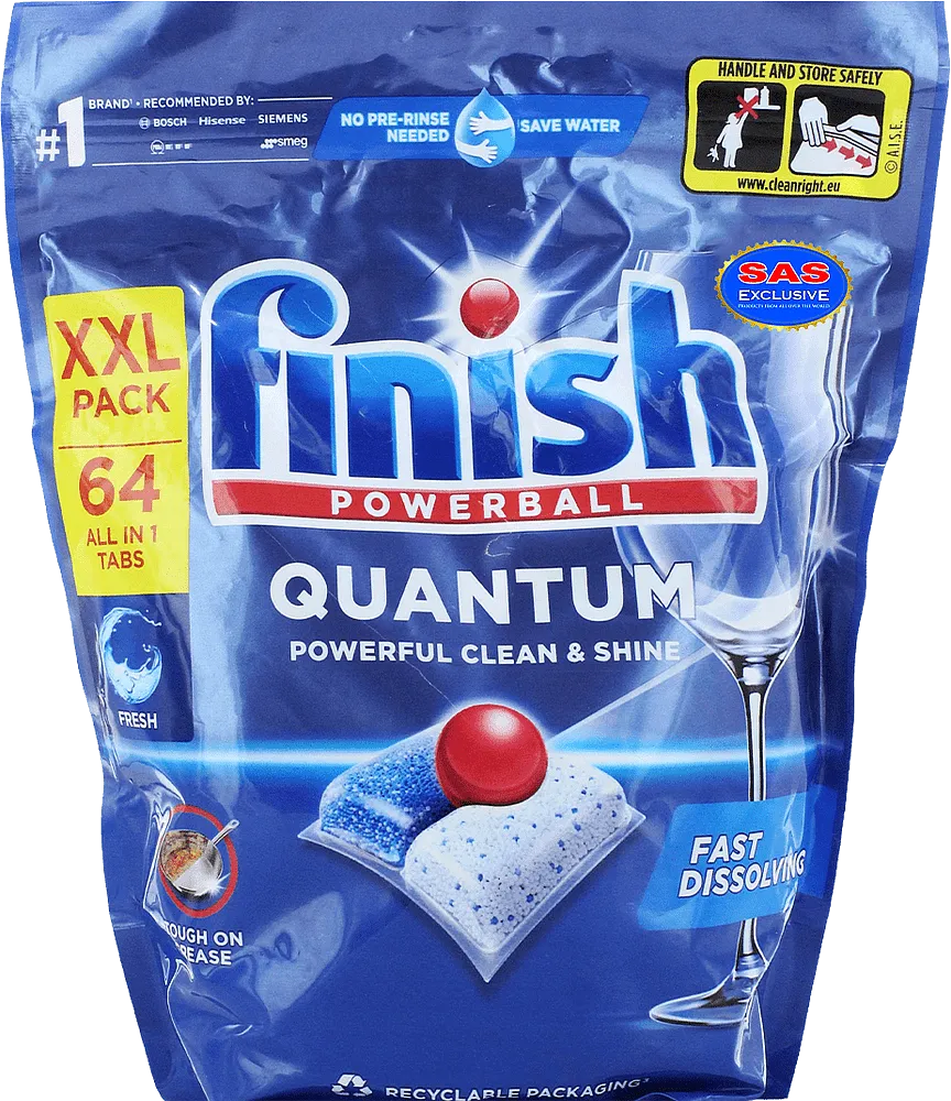 Capsules for dishwasher use "Finish Powerball Quantum" 64 pcs
