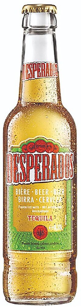 Пиво "Desperados" 0.33л 