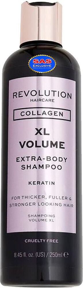 Шампунь "Revolution Colagen XL Volume Keratin" 250мл 