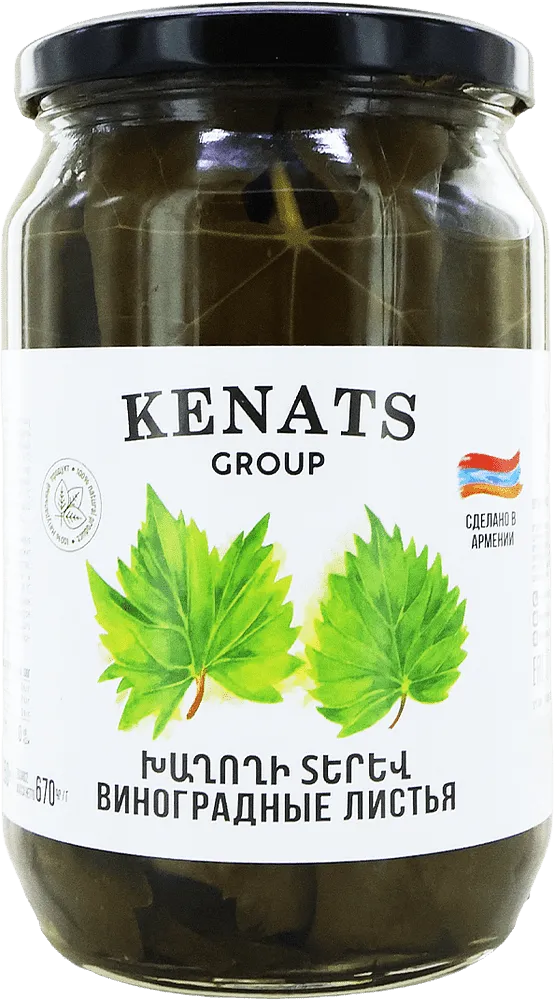 Grape leaves "Kenats" 670g 
