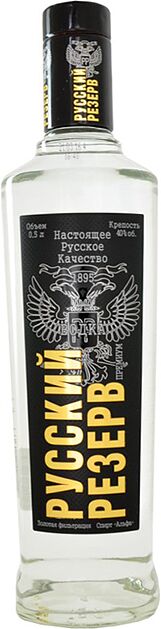 Vodka "Russkiy reserve" 0.7l
