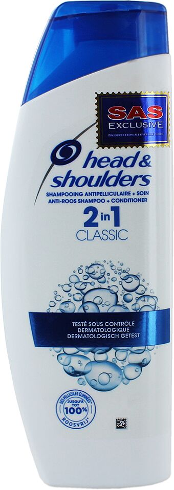 Shampoo-conditioner  "Head & Shoulders Classic" 270ml