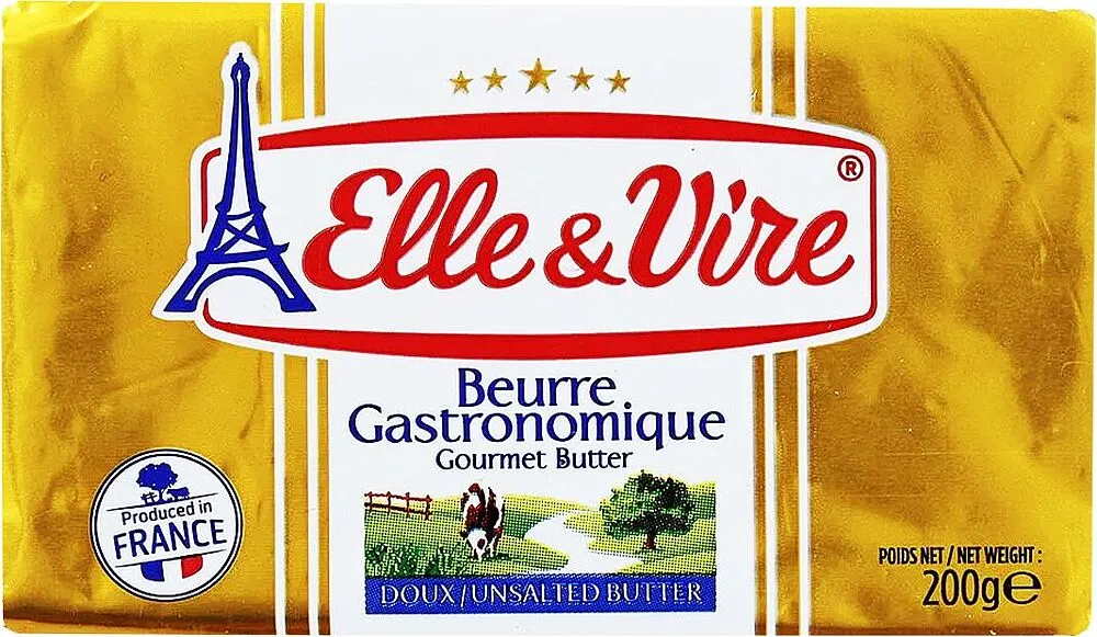 Butter "Elle & Vire"  200g, richness: 82%
