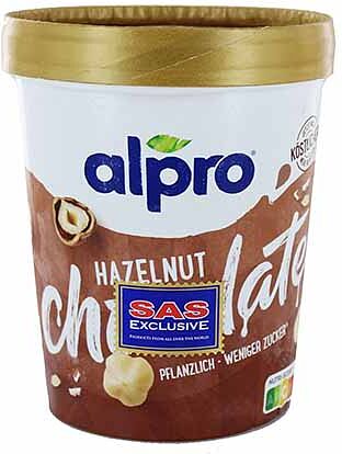 Պաղպաղակ շոկոլադե-ընկուզային «Alpro» 340գ