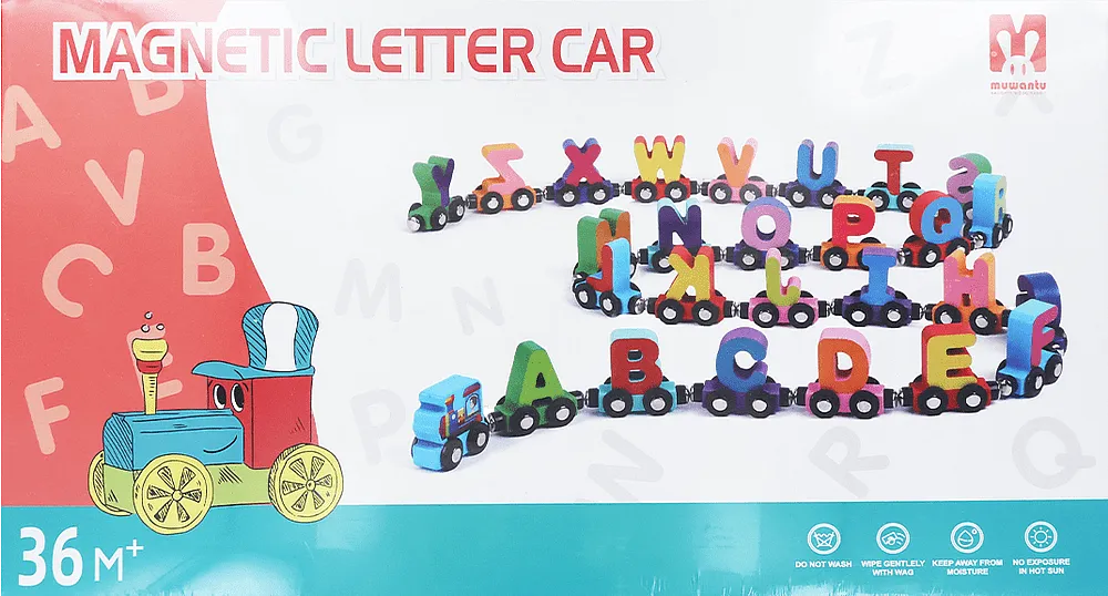 Game "Magnetic Letter Car"
