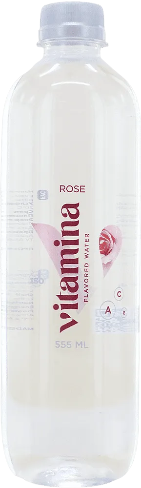 Rose flavored water "Vitamina Rose" 555ml
