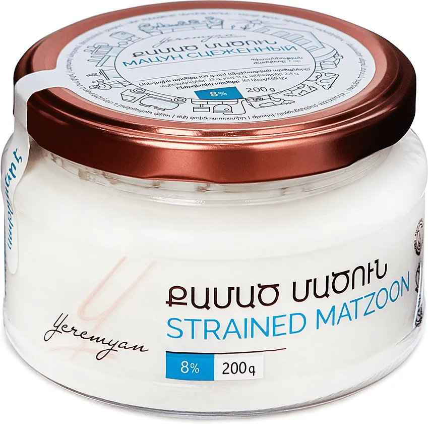 Strained matsoun "Yeremyan Products" 200g, richness:8%