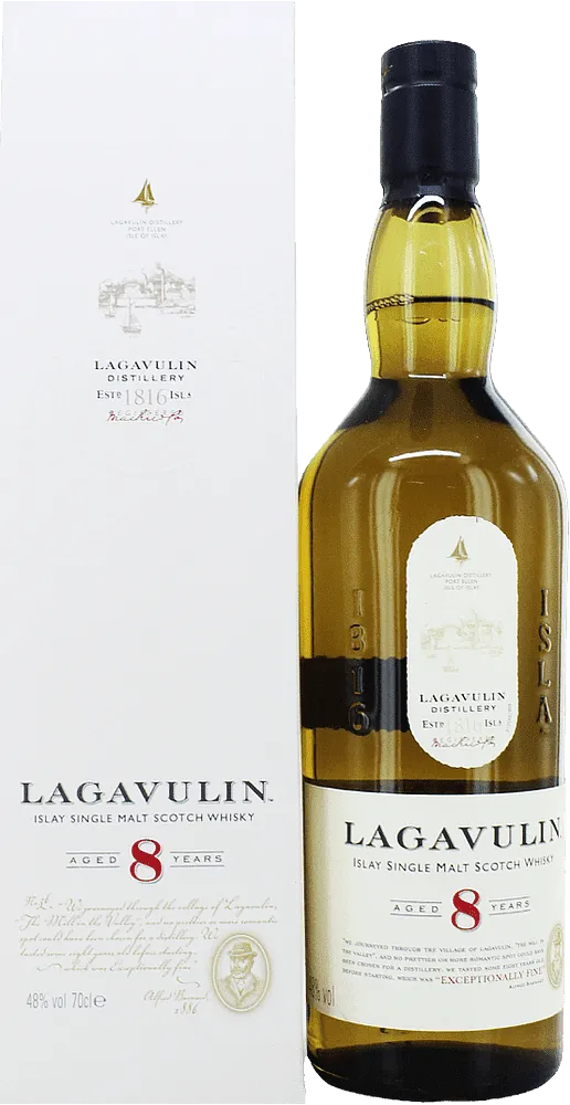 Whiskey "Lagavulin 8" 0.7l