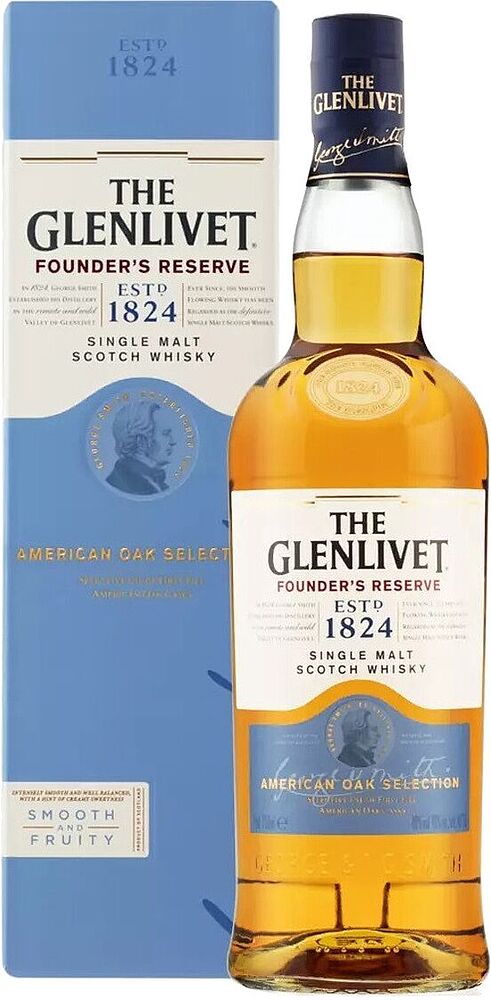 Виски "The Glenlivet" 0.5л