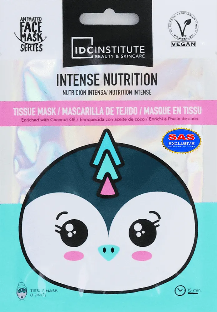 Kids face mask "IDC INSTITUTE INTENSE NUTRITION" 
