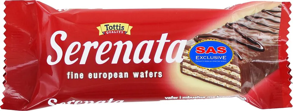 Wafer with cocoa cream "Tottis Serenata" 31g
