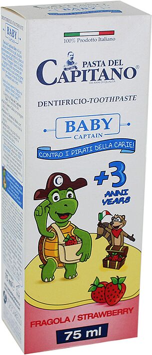 Children's toothpaste "Pasta del Capitano" 75ml