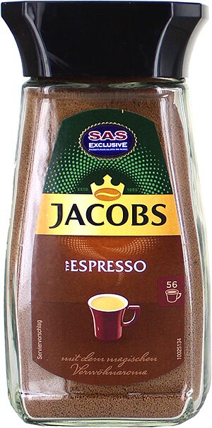 Սուրճ լուծվող «Jacobs Espresso» 100գ