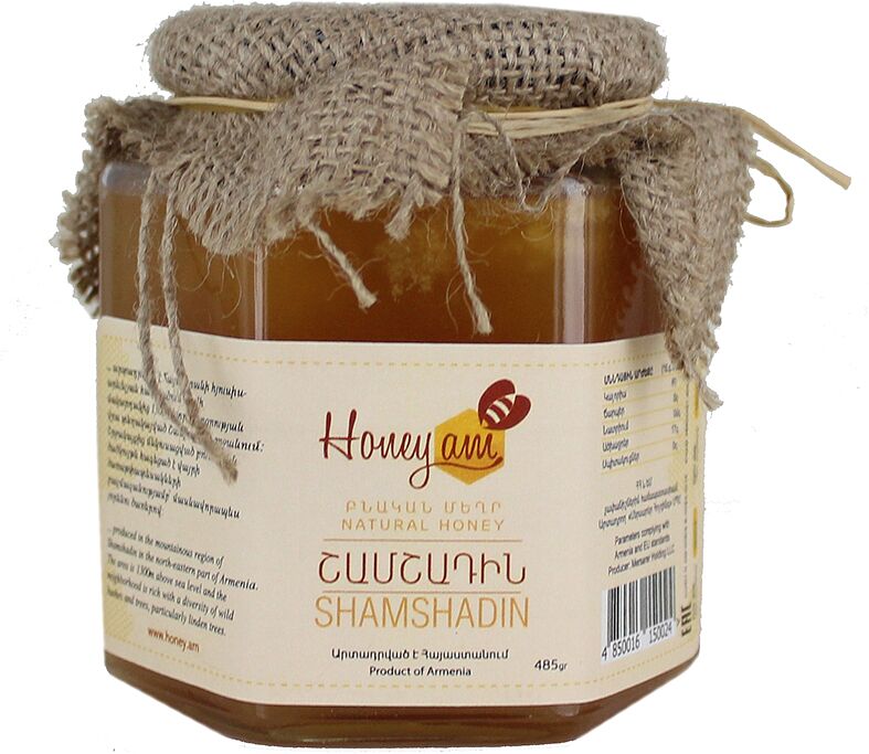 Natural honey "Honey.am Shamshadin" 485g