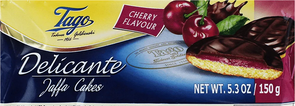 Cookies with cherry jelly "Tago Delicante Jaffa" 150g