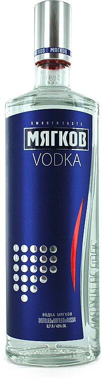 Vodka "Miagkov" 0.7l