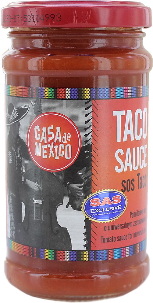 Taco sauce "Casa De Mexico" 230g
